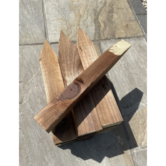 THICK X 400mm HIGH 15 PACK OF STRONG 3 INCH WOOD SQUARE SITE PEGS LANDSCAPING GARDEN 3X2 TREE STAKE 