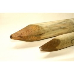 Wood Post round 2.4 x 106mm (8ft). 30 pack   Wood Post round 2.4 x 106mm (8ft). 30 pack