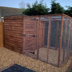 Large Rabbit House With Run Large Rabbit House With Run