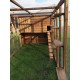 Cat House / Play Pen With Sleeping Box 12ft x 6ft