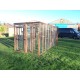 Cat Run With Sleeping box 14ft+ & Internal Safety Door