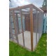 6ft x 6ft Freestanding Catio with security door 16G 1" x 1" wire mesh 6ft x 6ft Freestanding Catio with security door 16G 1" x 1" wire mesh