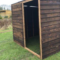 Animal Field Shelter With Front Panelling