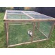 Rabbit / chicken run 3ft tall with door and mesh roof