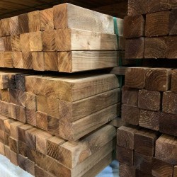 Pressure Treated Brown Timber 2x2 47x50mm Tantalise Wood 1.2m / 1.8m / 2.4m C16   Pressure Treated Brown Timber 2x2 47x50mm Tantalise Wood 1.2m / 1.8m / 2.4m C16