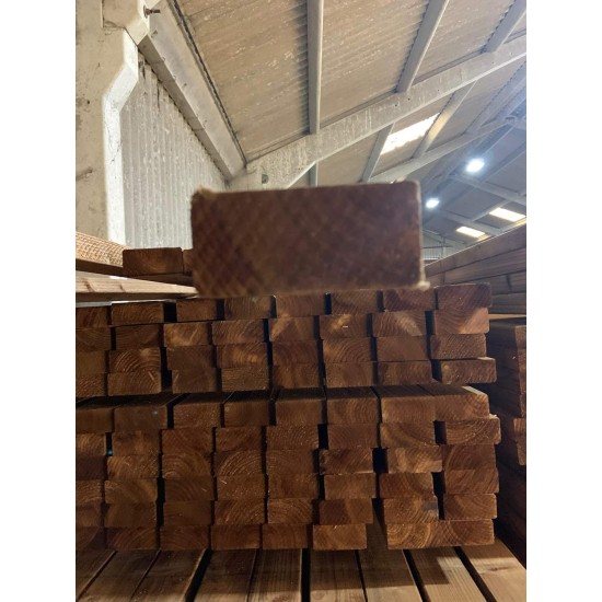 4 x 2 Wood (47 x 99mm) Pack of 4 C16 Eased Edge Tanalised Treated Timber 2.4m 4 x 2 Wood (47 x 99mm) Pack of 4 C16 Eased Edge Tanalised Treated Timber 2.4m