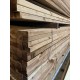  3 x 2 Timber (47 x 75mm) Pack of 4 C16 Eased Edge Tanalised Treated Timber 2.4m 