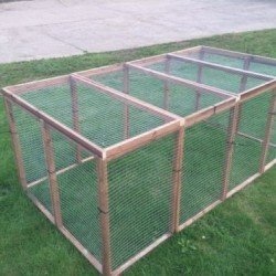Rabbit Run 8ft x 4ft with roof Rabbit Run 8ft x 4ft with roof